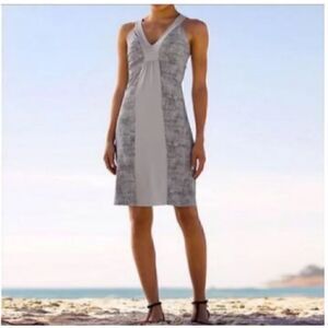 Patagonia Outdoor Sun Dress Stretch Cool Sport‎ Mosaic Grey Black size XS